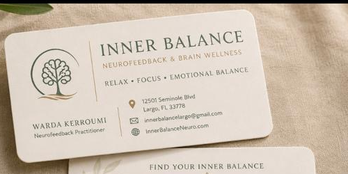 Inner Balance business card logo